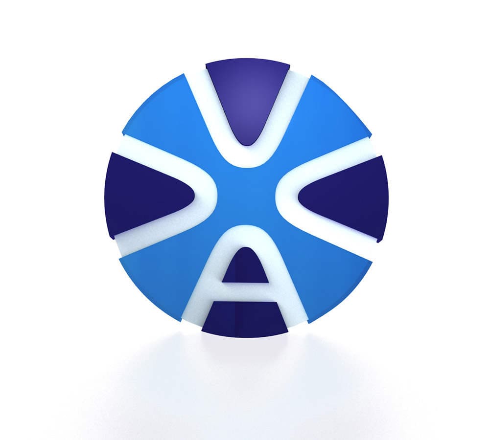3D логотип ассоциации дилеров автомобилей