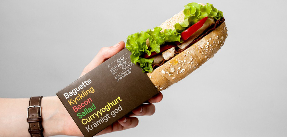 Дизайн упаковки сендвича