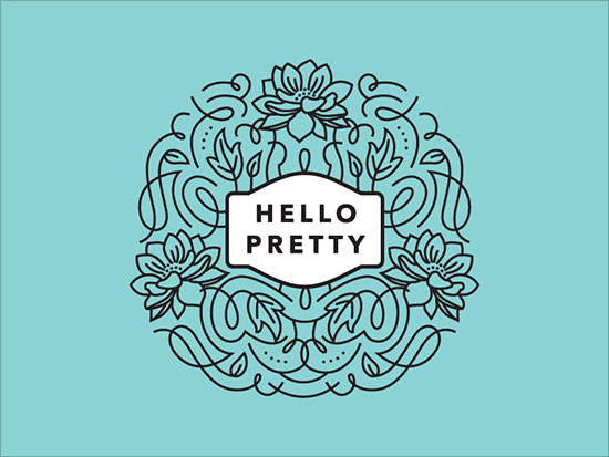 Hello-Pretty-floral-Logo