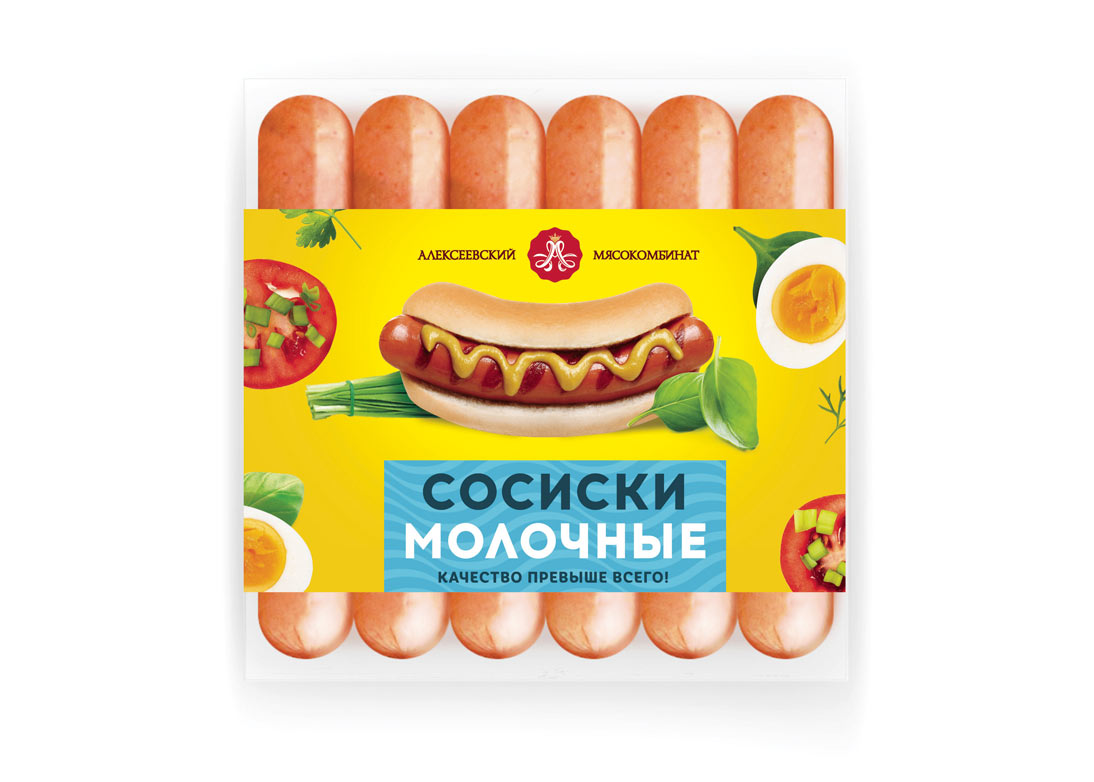 Дизайн упаковки для сосисок