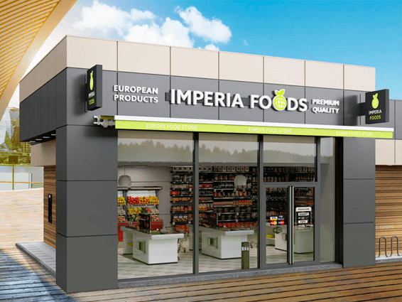 «Imperia Foods» - брендбук сети продуктовых магазинов . Южная Корея