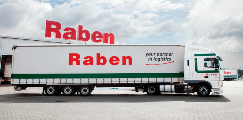 Фирменный стиль логистической компани «Raben». Восточная Европа