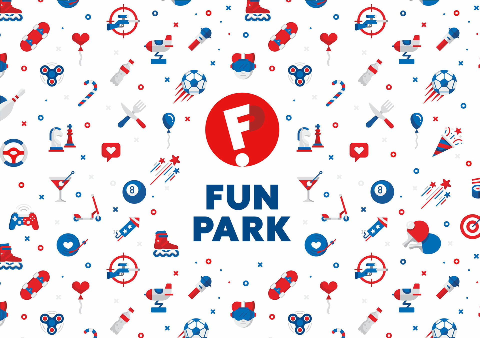 Разработка логотипа развлекательного центра Fun Park